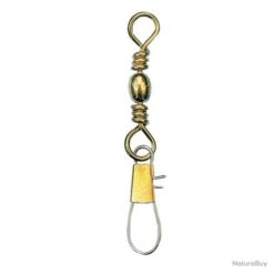 100 Emerillons Flashmer Baril A Agrafe Inox N°12