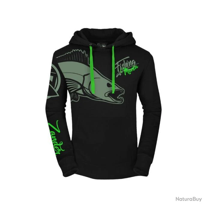 Sweat A Capuche Hot Spot Design Fishing Mania Zander 1 Sweat A Capuche Hot Spot Design Fishing Mania Zander