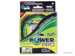Tresse Power Pro Jaune - Bobine De 275m 13/100