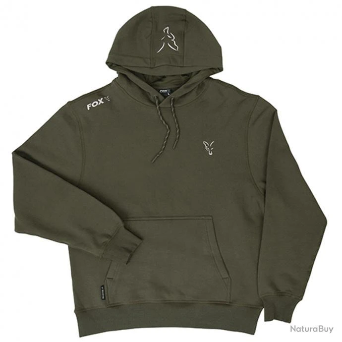 Sweat Hoody Collection Green Silver Fox XXXL 3 Sweat Hoody Collection Green Silver Fox XXXL – Image 3